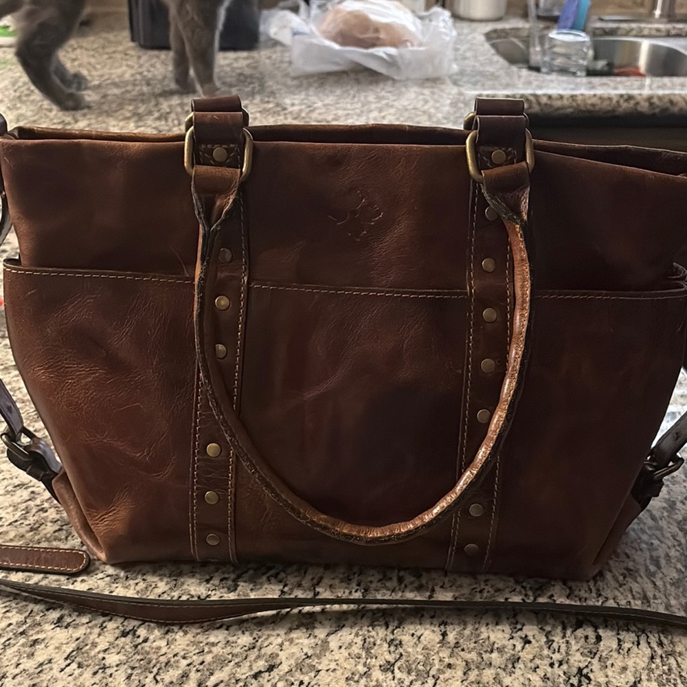 Brown Leather Bag - Picture 2 of 5